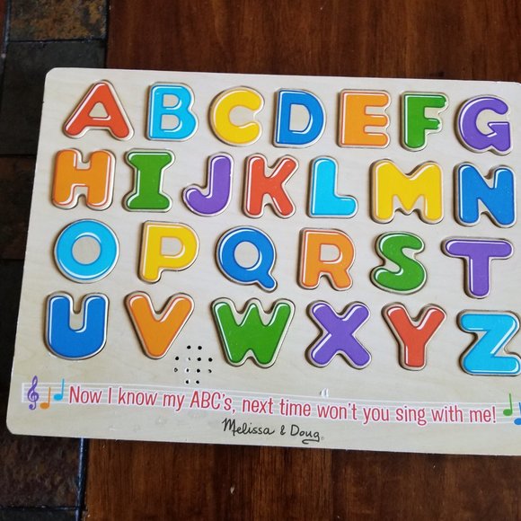 Melissa & Doug Talking Alphabet Puzzle - Picture 2 of 3